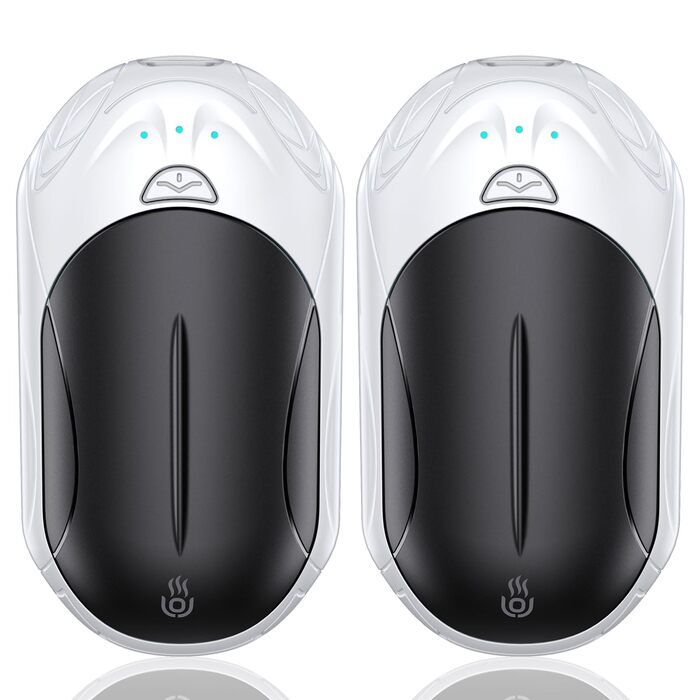 Електричні грілки для рук OUTJUT, 6000mAh, 3 режими нагріву, USB, 2 шт. - для спорту та подарунок