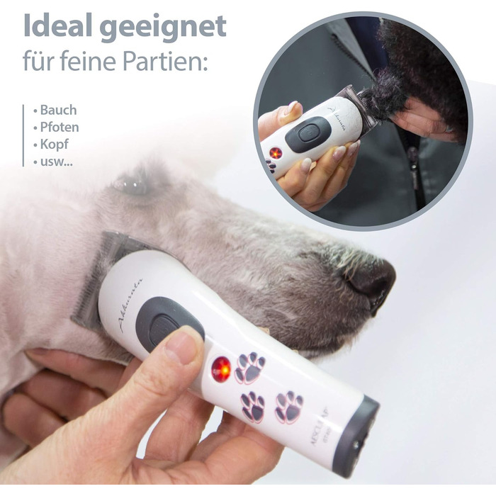 Машинка для стрижки собак Aesculap Akkurata (бездротова)