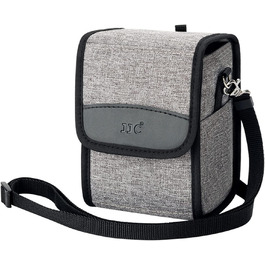 Сумка для камери JJC Kompakt: сумісна з Fuji X100VI/V/T, Sony a6700/6600/6400/6100, Canon EOS M5/M50, Ricoh GRIII, Leica SOFORT2 (сіра)