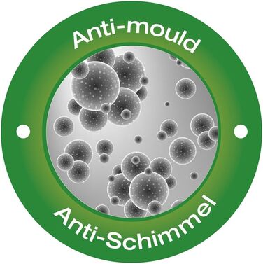 Штора для душу Sanilo Greego, водонепроникна, антигрибкова, з кільцями (12 шт.) - висока якість