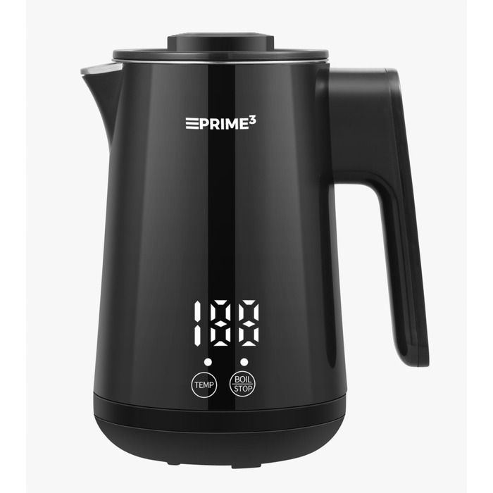 Електричний чайник PRIME3 SEK31, 800 Вт, 0,8 л, чорний