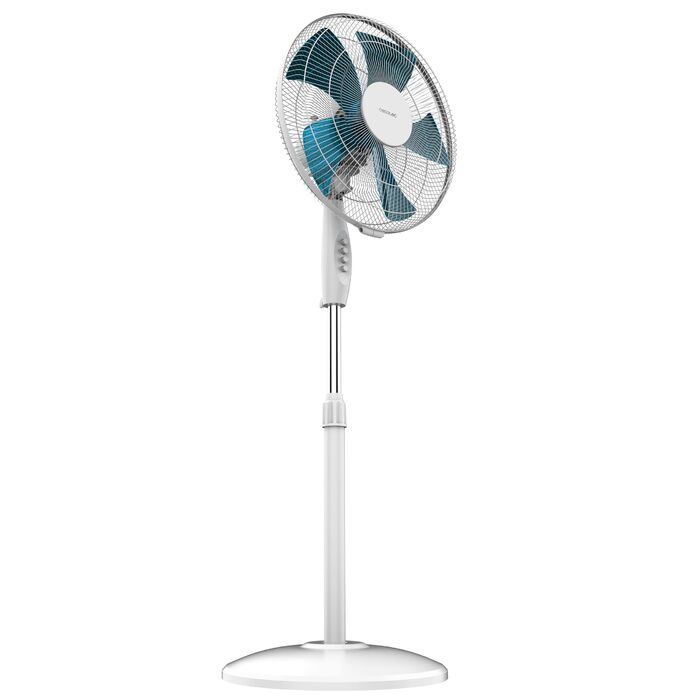 Вентилятор підлоговий Cecotec EnergySilence 515 WindLite Pro 56W, 40 см, 3 швидкості, чорний