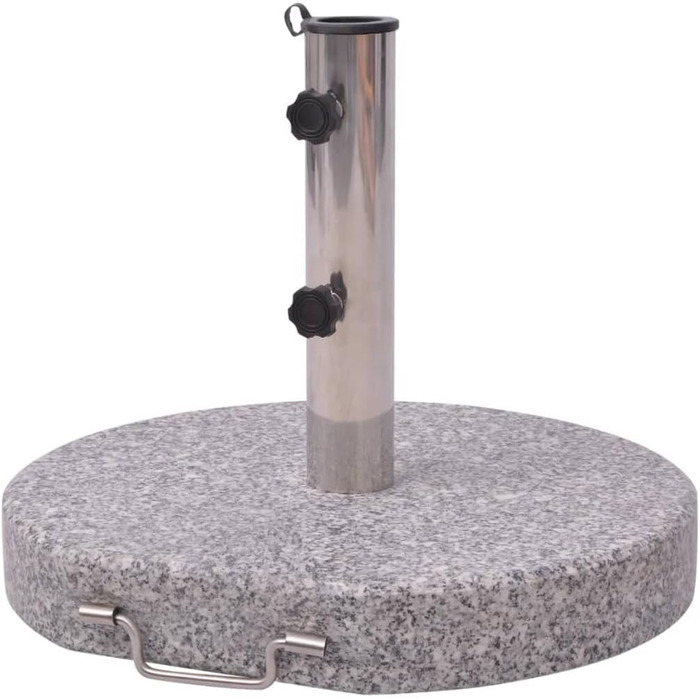 vidaXL Parasol Stand 30kg Round 45cm Parasol Holder Umbrella Stand