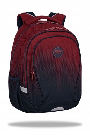 Багатовідсінковий шкільний рюкзак CoolPack, 21 л (червоний, синій)