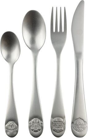 Дитячий набір столових приборів Paw Patrol, нержавіюча сталь, 4 шт.