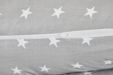 Подушка для сну Babymam, біла, силіконові кульки, 3в1