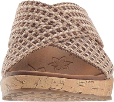 Босоніжки жіночі Skechers Beverlee-Delighted на танкетці, натуральна шкіра, 38.5 EU