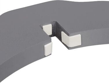 Захисне ворота Relaxdays для собак, розкладне, сіре (70 x 207 см)