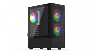 Корпус Krux Vako RGB Midi Tower, чорний