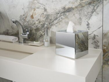 Кришка для серветок Corby прямокутної форми (Devon / TBC0002) хром (срібло, куб)