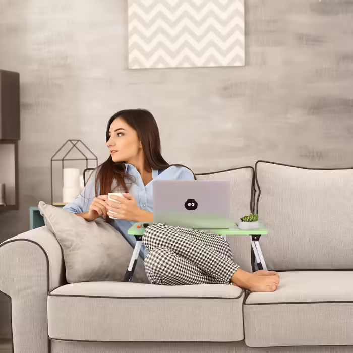 Relaxdays Green Laptop Table