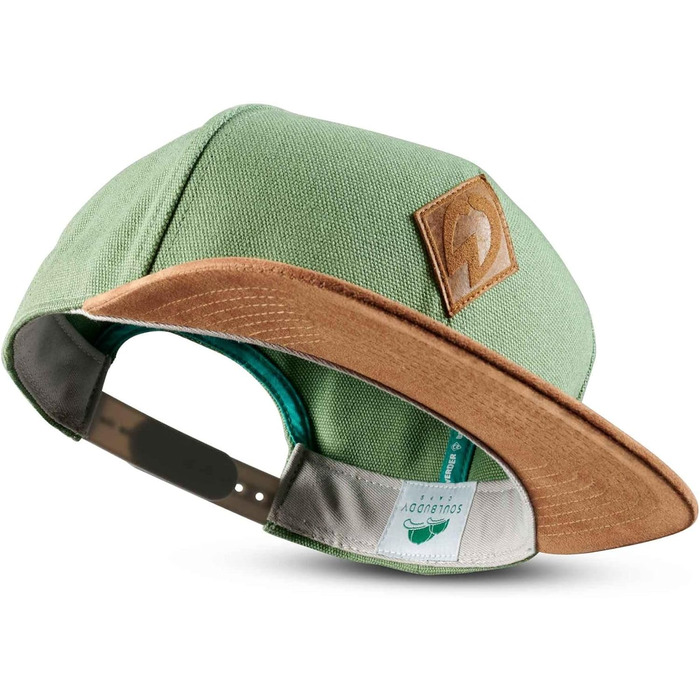Кепка Soulbuddy Snapback - унісекс для чоловіків та жінок - стильна кепка для повсякденного носіння та відпочинку - бейсболка Must-Have - один розмір (Werder Bremen, зелений)