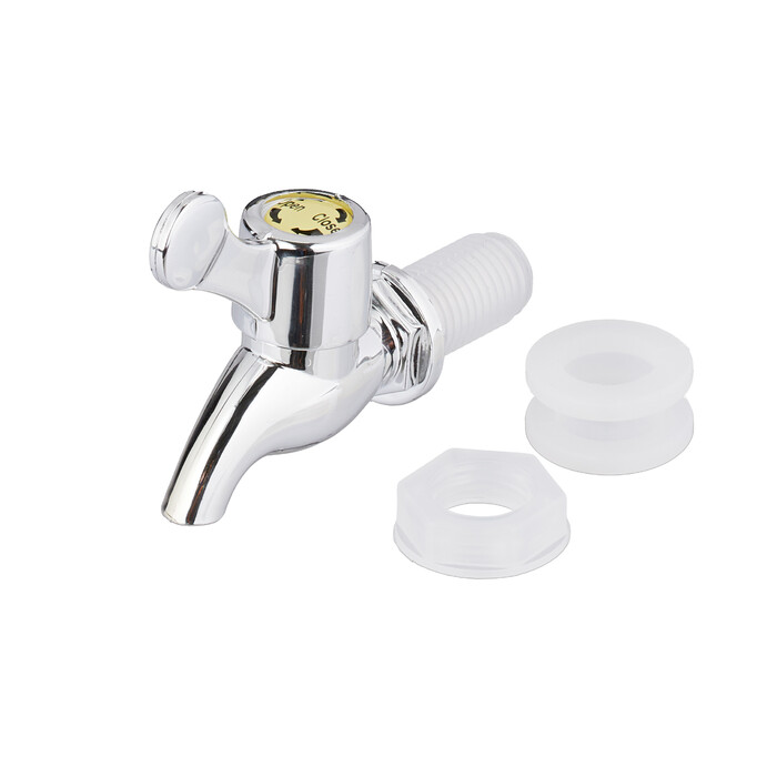 Relaxdays 2-Piece Drink Dispenser, 4L with Stand