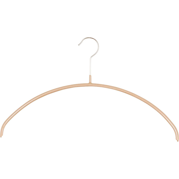 MAWA Children's Clothes Hangers, 10-Piece Set, Space-Saving and Non-Slip Top Hangers for T-Shirts and Sweaters, 360° Swivel, High-Quality Non-Slip Coating, 30 cm, Black