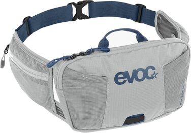 Поясна сумка EVOC HIP Pouch 1 для велопрогулянок, 1 л, з системою вентиляції AIR PAD, додатковими кишенями та регульованим поясом