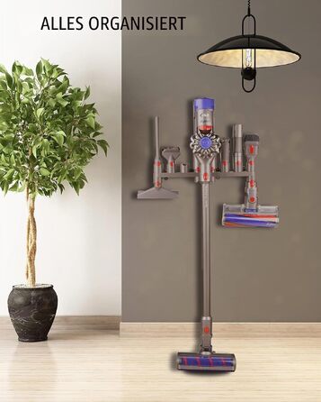 Універсальний тримач для пилососа Dyson Gen5 G5 V15 V12 V11 V10 V8 V7 Detect/Cyclone/Absolute/Torque Drive – настінний органайзер