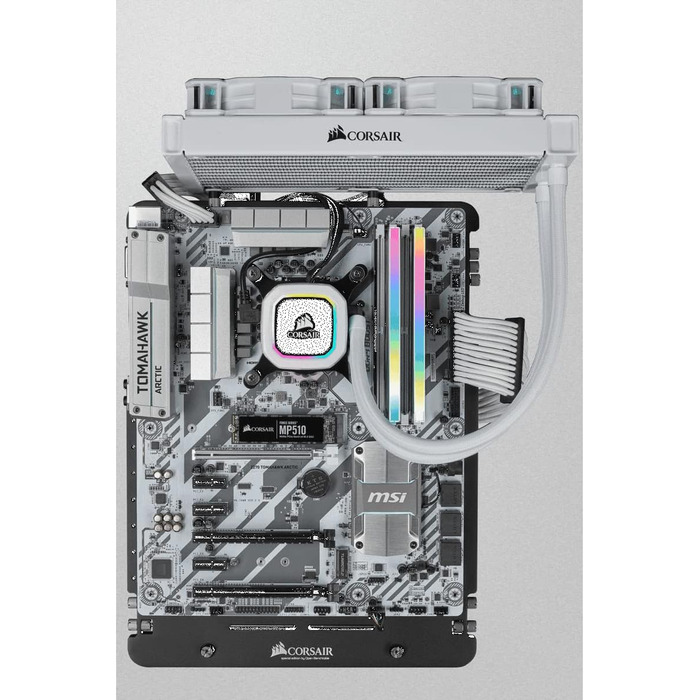 Оперативна пам'ять Corsair Vengeance RGB PRO SL 32GB (2x16GB) DDR4 3200MHz (PC4-25600) C16, 1.35V, Білий