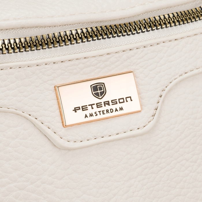 Сумка-бананка Peterson на плече PTN MIS-17-5416-L.BE, бежева