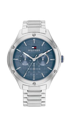 Годинник Tommy Hilfiger для жінок з блакитним циферблатом та сталевим браслетом (Ice Blue)