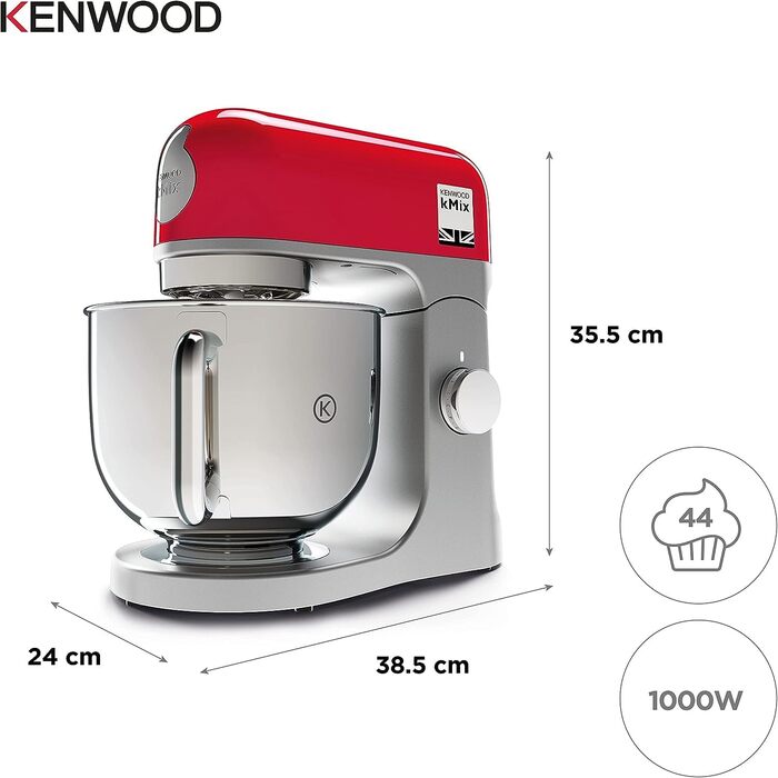 Кухонна машина планетарний міксер KENWOOD kMix KMX750BK (Червоний)