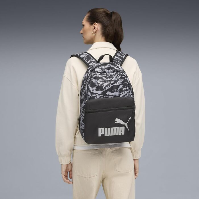 Рюкзак PUMA Phase AOP Black-b&w - унісекс, 1 шт.