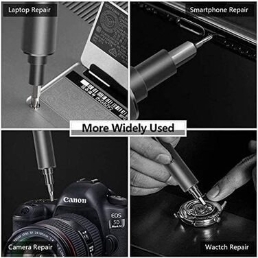 Електрична викрутка YONGYAO 57в1 з магнітом, 2 передачі, для ремонту телефонів, ноутбуків, окулярів, годинників, іграшок
