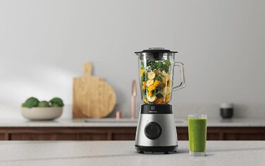 Стаціонарний блендер Electrolux E4TB1-6ST TruFlow, пластик, сірий, метал