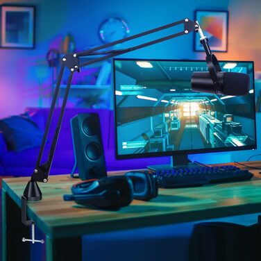 Кріплення для мікрофона YOUSHARES з металевою клямкою та поп-фільтром для Shure MV7