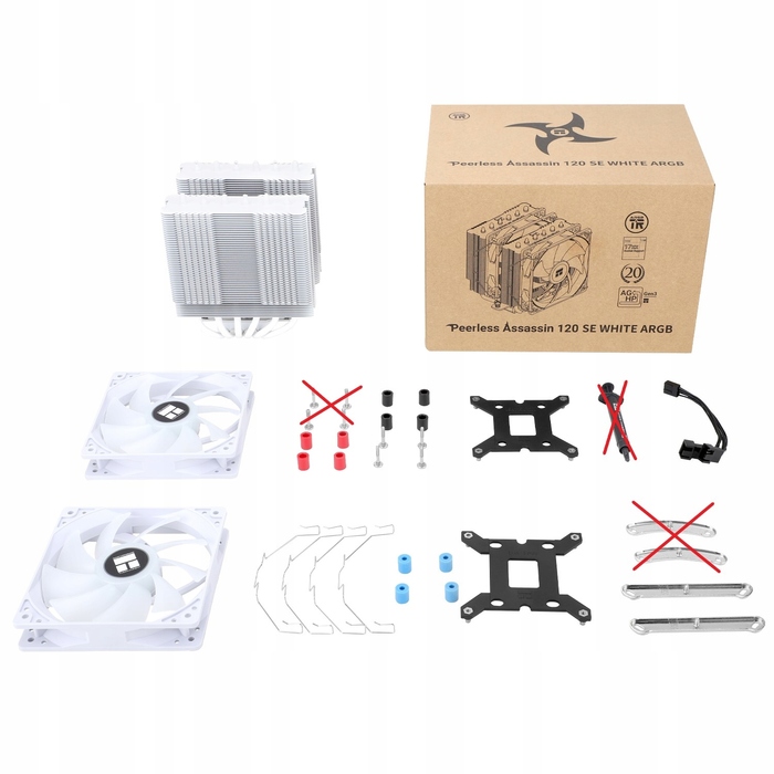 Кулер для процесора Thermalright Peerless Assassin 120 SE White ARGB