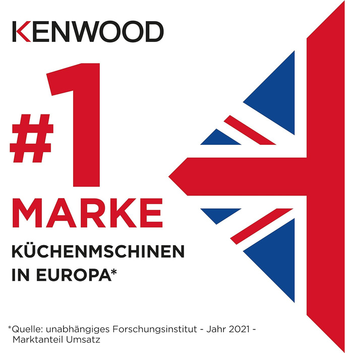 Кухонна машина Kenwood Titanium Chef Baker KVC65.001WH з вбудованими вагами, 1200 Вт, 3 насадки для кондитерських виробів, лопатка та захист від бризок, біла