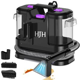 Апарат для чищення м'яких меблів Nassauger, 450W, 12kPa: мийка килимів, диванів, автосидінь, соф