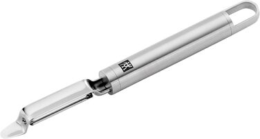 Овочечистка ZWILLING Pro вертикальна, 21 см, нержавіюча сталь, ергономічна ручка, срібляста