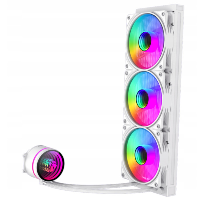 Рідинне охолодження процесора GameMax 360 мм з адресуваним RGB
