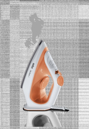 Парова праска Braun TexStyle 1 SI 1009 OR 1900 Вт, біло-помаранчева