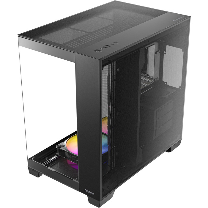 Корпус для ПК GEH Antec C8 Wood Full Tower чорний (ARGB)