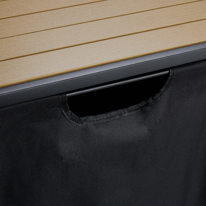 Relaxdays Laundry Basket with Storage