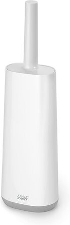 Joseph Joseph Flex Силіконова щітка для унітазу з тримачем, антибактеріальна, сіра/біла, 12,3 x 8,69 x 43,1 см