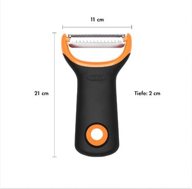OXO Good Grips Оводочискач з функцією Julienne, для овочів та фруктів
