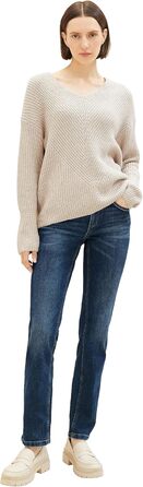 Джинси жіночі TOM TAILOR Alexa Straight 30W/30L, Mid Stone Wash - Оригінальний денім