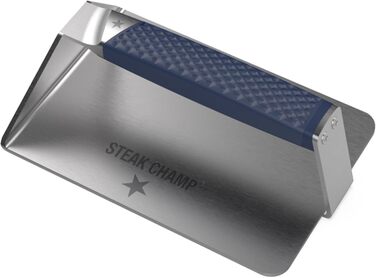 Прес для стейків і бургерів Steak Champ XXL з антипригарним покриттям, прес для гриля та м'яса, сендвіч-прес з антиковзною ручкою