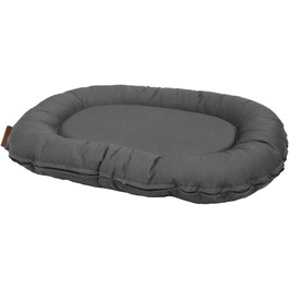 Декоративна подушка Croci Revenant Border сірого кольору, 80x60x11 см