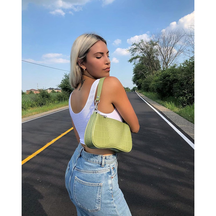 Сумка жіноча JW PEI Eva через плече, зелена - стильна та зручна