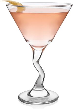 Бокали для Мартіні Libbey Z-Stem, 266 мл, прозорі, набір 4 шт.
