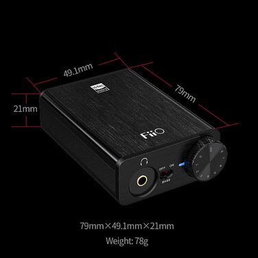 FiiO E10K - USB ЦАП та підсилювач навушників (Typ-C)