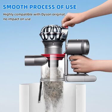 Контейнер для пилу Dyson V7 V8 SV11 SV10 (967699-01) - Оригінальна запчастина