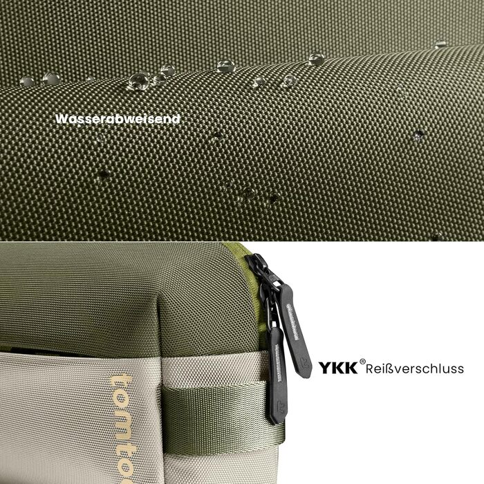 Сумка tomtoc Kompakt Sling Bag: поясна, через плече, для Switch/iPad mini, 3л, оливковий