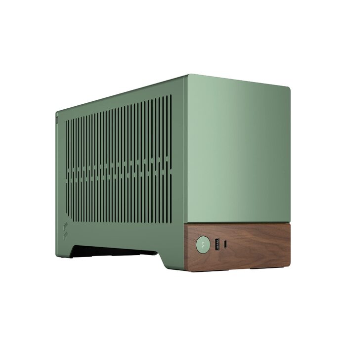 Корпус для ПК Fractal Design Terra Wood Walnut - mITX Gaming з PCIe 4.0 та USB Type-C