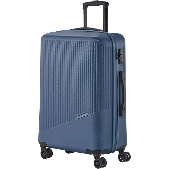 Чохол-валіза Travelite Bali 67 см, 65 літрів, блакитний. Валіза з ABS-пластику з TSA-замком. Розмір M