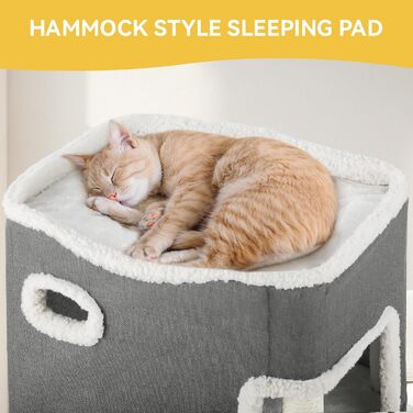 Кігтеточка-будиночок для котів, велика, з інтегрованою кігтедрапальною поверхнею для дому