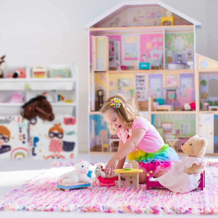 Relaxdays Children's Shelf 'Little Heroine'